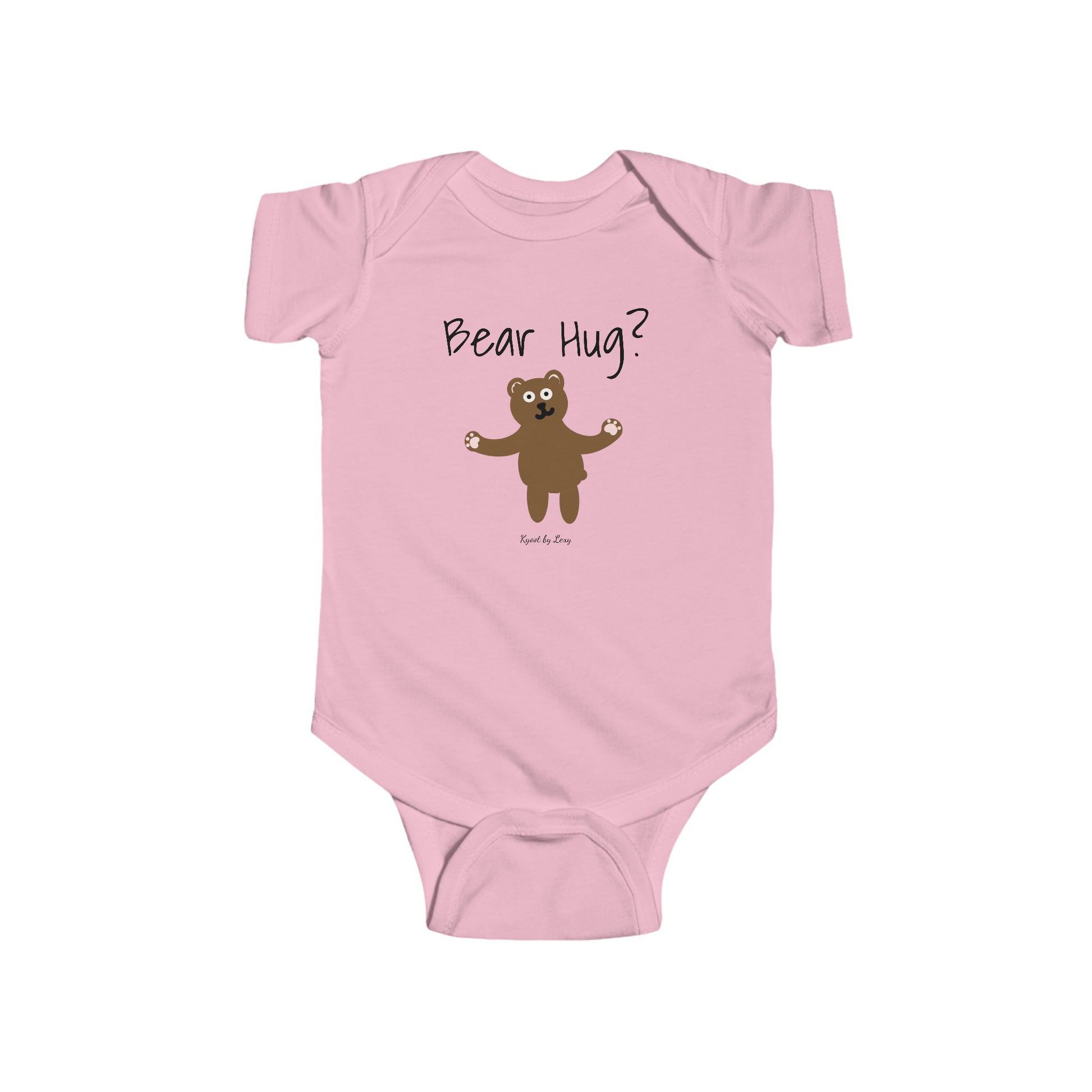 Bear Hug? Infant Fine Jersey Bodysuit – Kyoot by Lexy